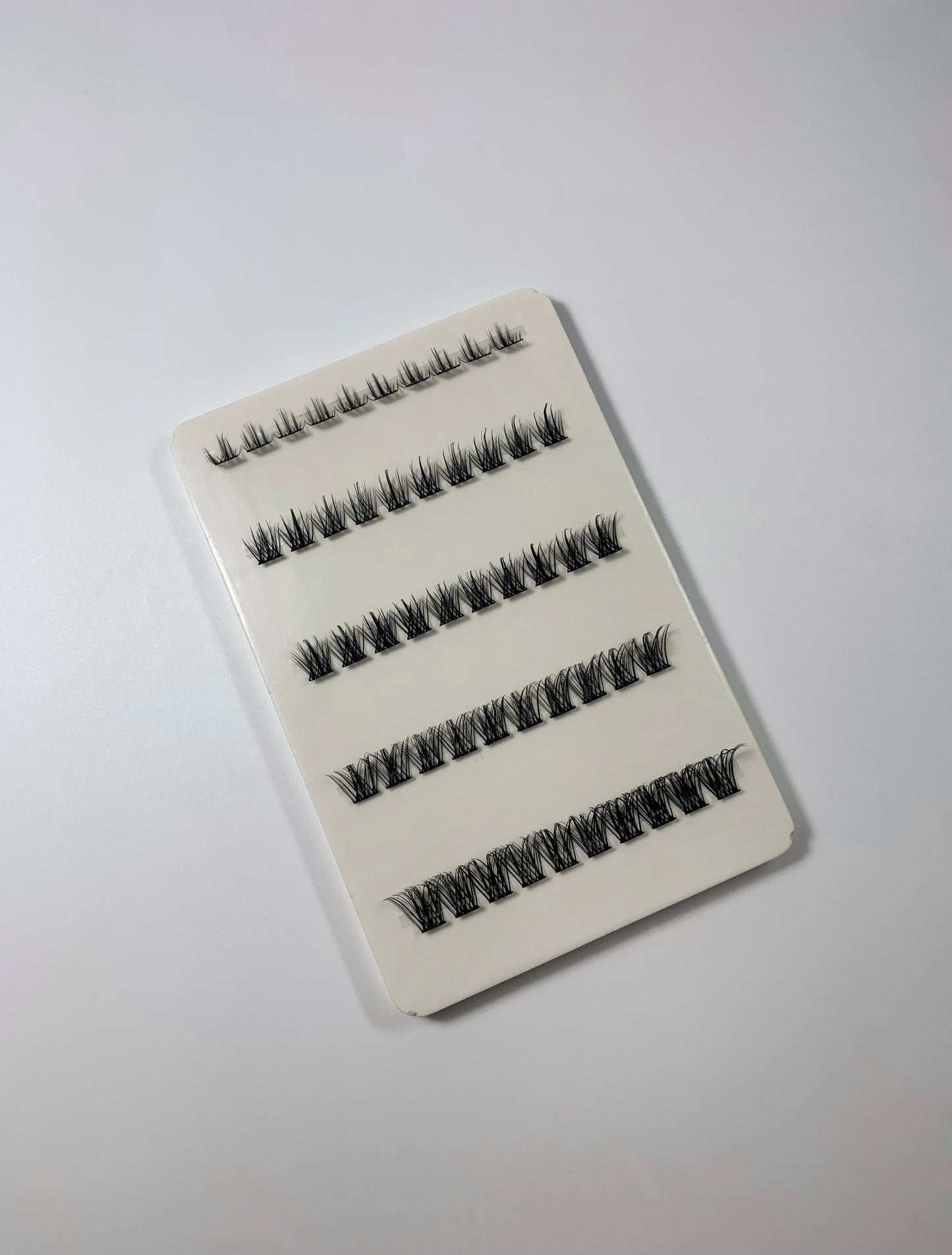 Plaque pour cils
