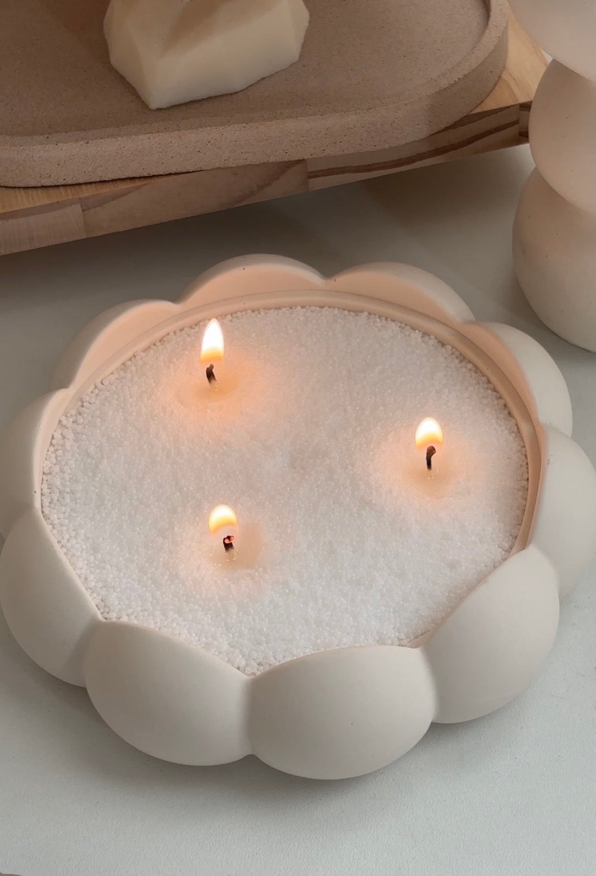 Coupelle fleur
