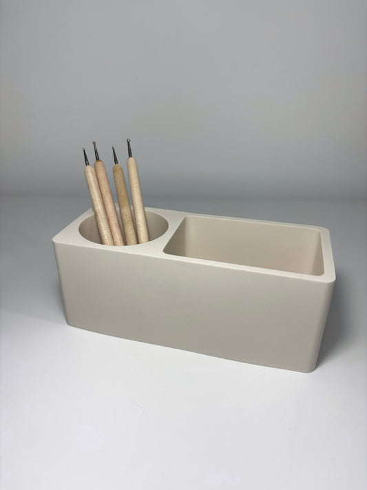 Pot double compartiment